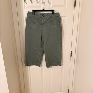 Women's Green Westboumd Wide Leg Jean 16P